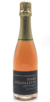 Champagne Rosé demi bouteille Champagne Doré Léguillette